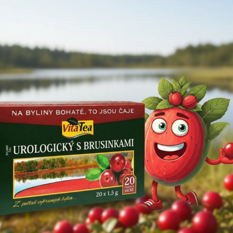 Čaj - Urologický s brusinkami (20 čaj. sáčků) - VitaTea