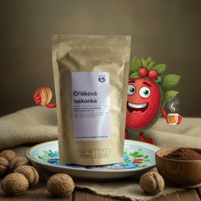 Oříšková laskonka 150 g - káva,aromatizovaná,mletá