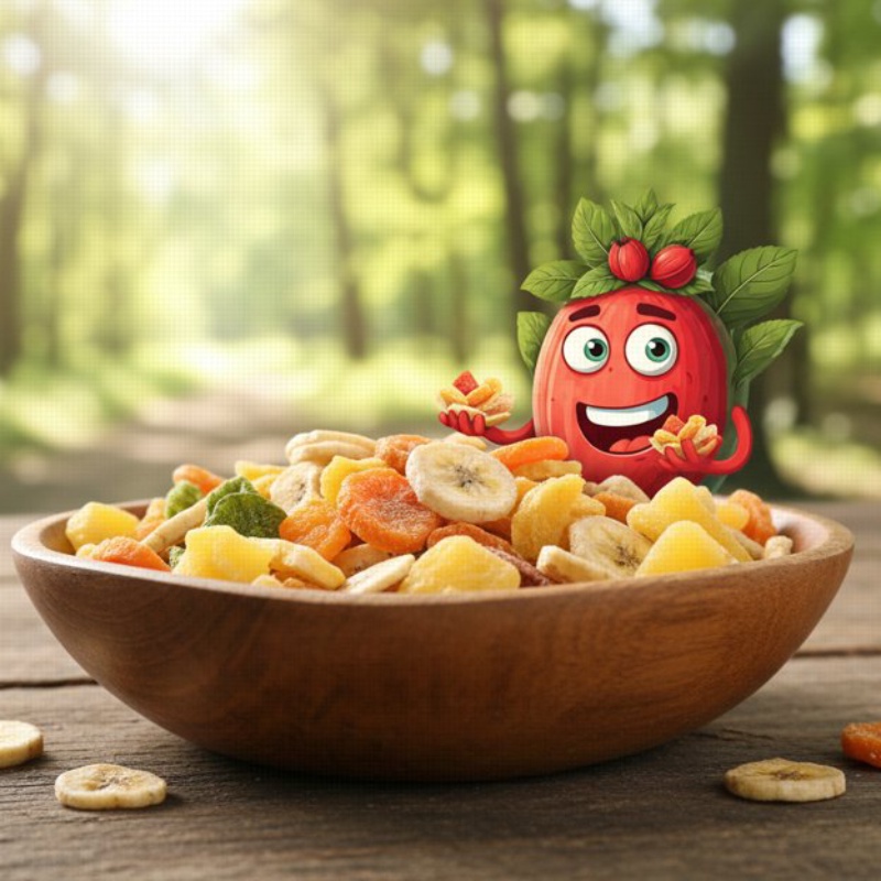 Mix Ananas Banán Physalis sušené mrazem 30 g VitaCup