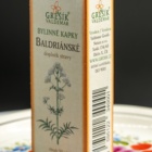 Baldriánské kapky 50 ml GREŠÍK-Z-40% líh, Bylinné kapky