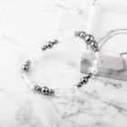 KŘIŠŤÁL X HEMATIT NÁRAMEK NA RUKU SPECIÁLNÍ (UNISEX) 6
