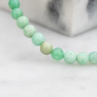 CHRYZOPRAS NÁRAMEK NA RUKU KORÁLKOVÝ (UNISEX) PREMIUM 6