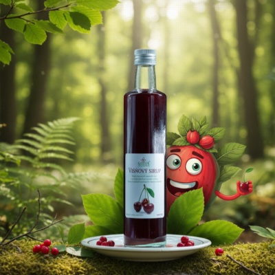 Sirup Višňový 0,5 l GREŠÍK