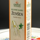 Ženšen kapky 50 ml GREŠÍK-Z-40% líh, Bylinné kapky