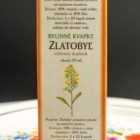 Celík zlatobýl kapky 50 ml GREŠÍK-Z-40% líh, Bylinné kapky