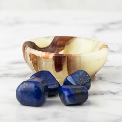 LAPIS LAZULI TROMLOVANÝ (XS)