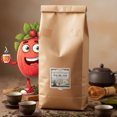 Pai Mu Tan b.č. 0,5 kg GREŠÍK Čaje 4 světadílů