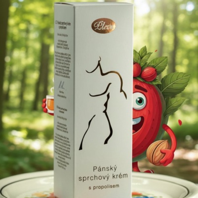 Pánský sprch. krém s propolisem 150 g Pleva