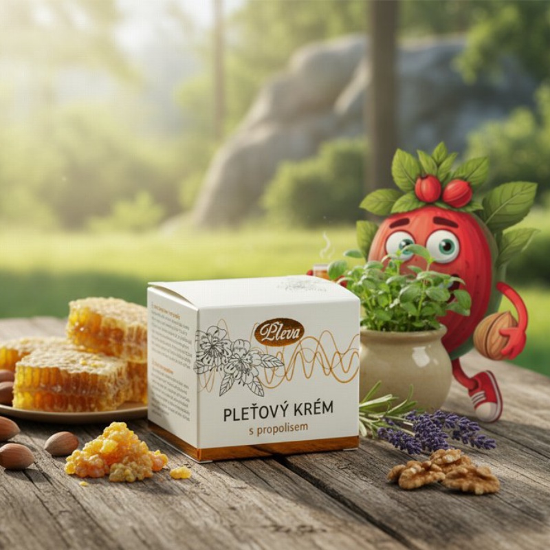 Pleť. krém s propolisem 50 g Pleva