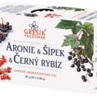 Aronie & Šípek & Černý rybíz 20 n.s. přebal GREŠÍK Ovocný čaj