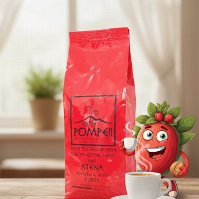 ATENA 1000g - Italská zrnková káva Caffe Pompeii