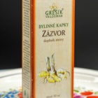 Zázvor kapky 50 ml GREŠÍK-Z-35% líh, Bylinné kapky