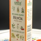 Hepčík kapky 50 ml GREŠÍK-Z-40% líh, Devatero bylin kapky