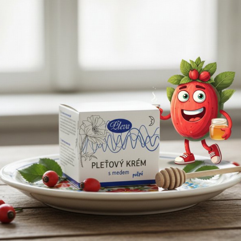 Pleť. krém s medem noční 50 g Pleva