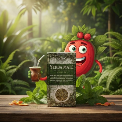 Yerba maté 70 g krab. GREŠÍK Čaje 4 světadílů