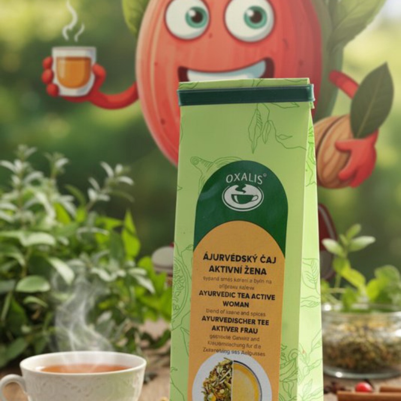 Ájurvédský čaj Aktivní žena 70 g - Oxalis