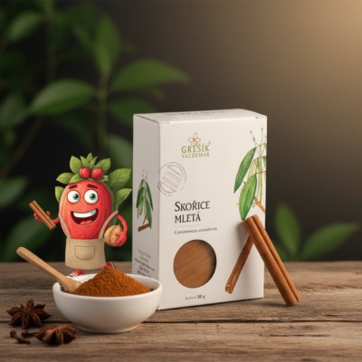 Skořice mletá 50 g GREŠÍK Dobré koření
