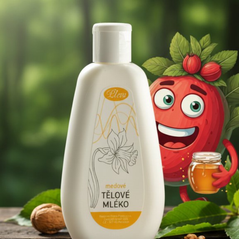Tělové mléko medové 200 g Pleva