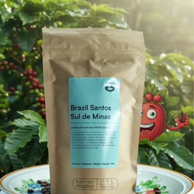 Brazílie Santos Sul de Minas 150 g - káva - Oxalis