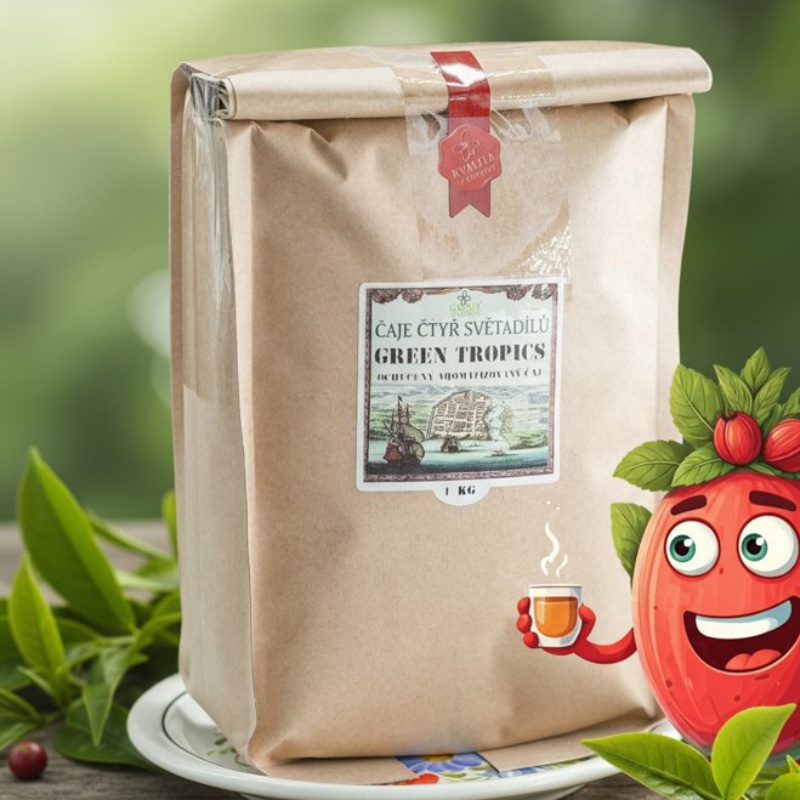 Green Tropics z.č. 1 kg GREŠÍK Čaje 4 světadílů