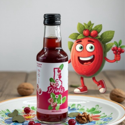 Brusinka - Cold Brew Fruit Tea 200 ml - Oxalis