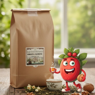 Green Jasmine z.č. 1 kg GREŠÍK Čaje 4 světadílů