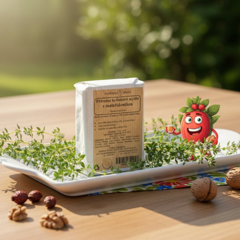 Mýdlo Mateřídouška 100 g Mýdlárna Rubens