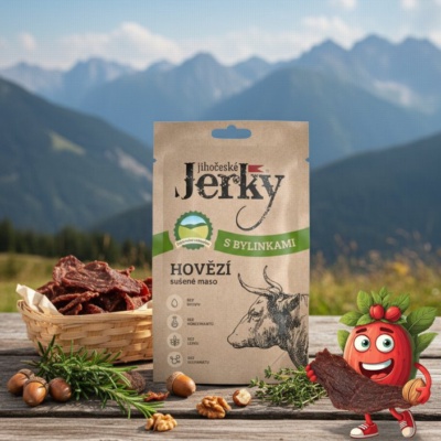 Hovězí bylinky - Jihočeské Jerky
