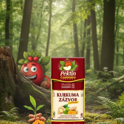 Kurkuma & Zázvor Gummies (40 gummies)