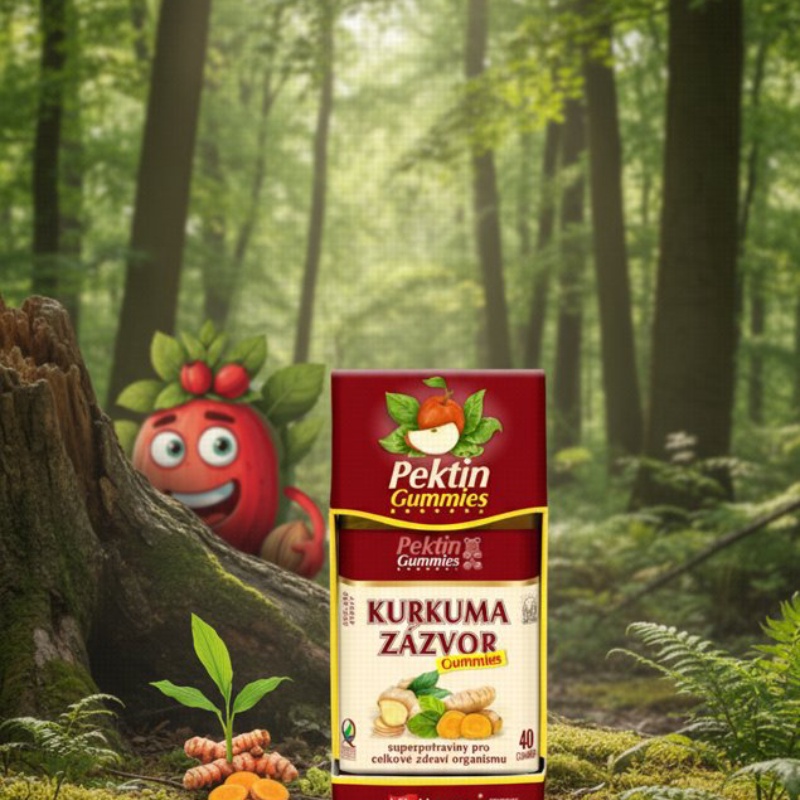 Kurkuma & Zázvor Gummies (40 gummies)