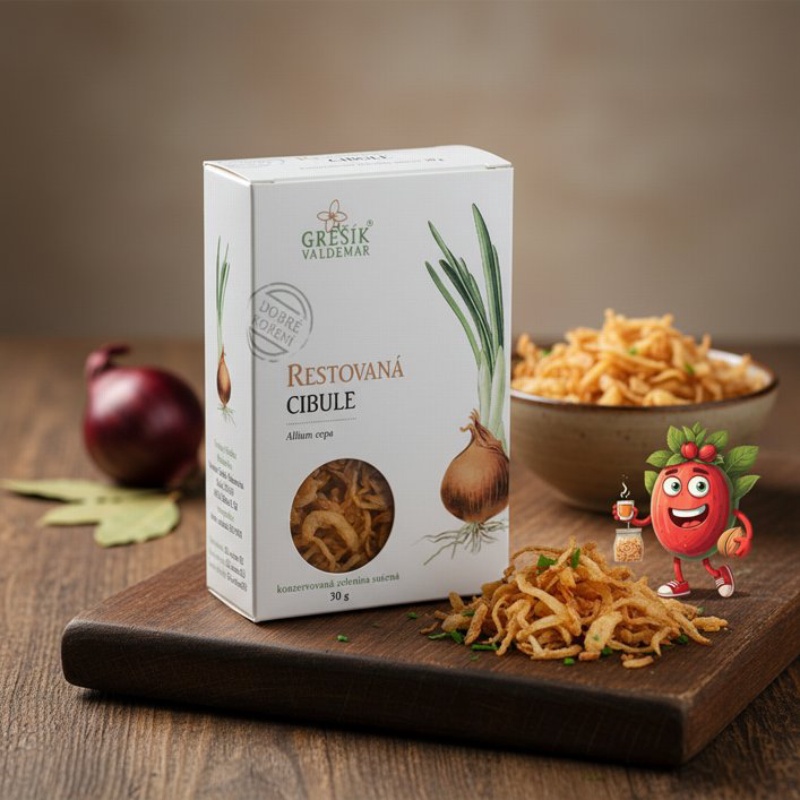 Cibule restovaná 30 g GREŠÍK Dobré koření