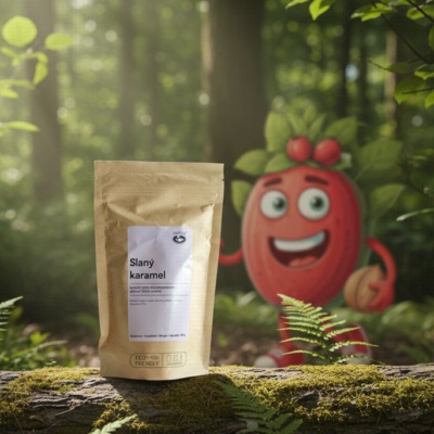 Slaný karamel 150 g - káva,aromatizovaná,mletá