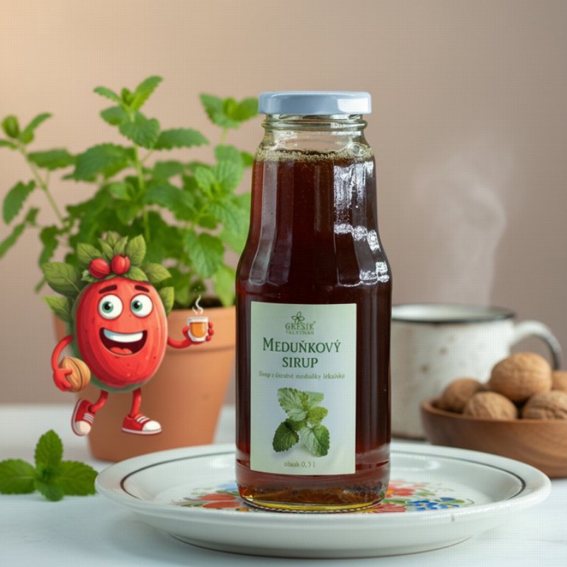 Sirup Meduňkový 0,3 l GREŠÍK