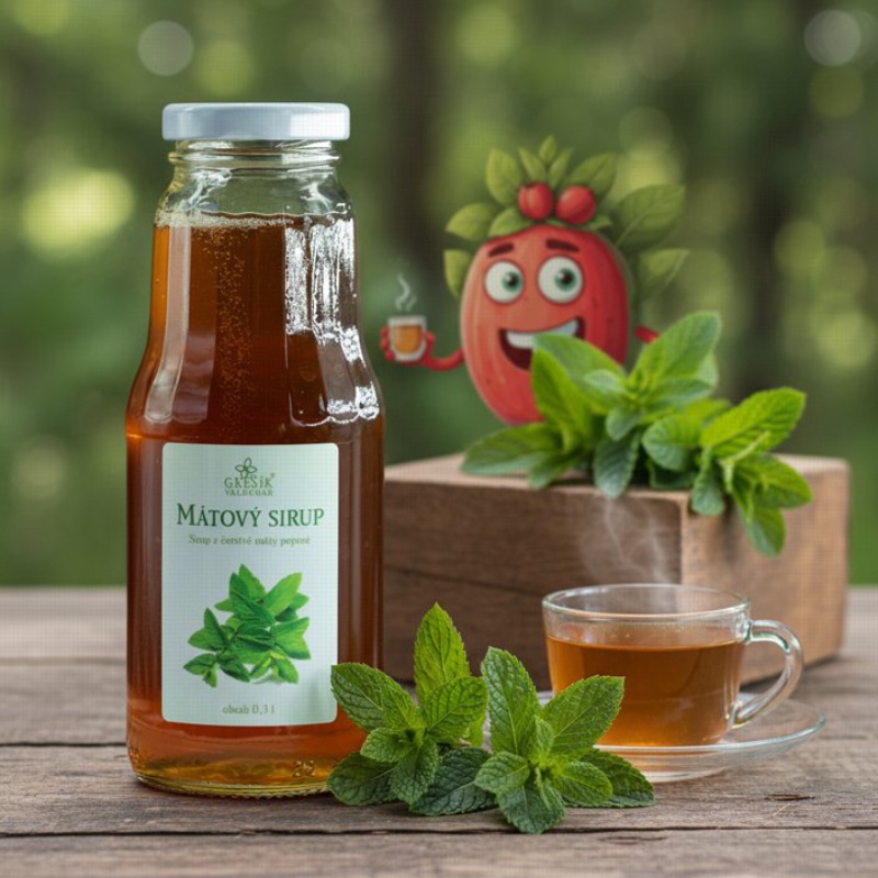 Sirup Mátový 0,3 l GREŠÍK