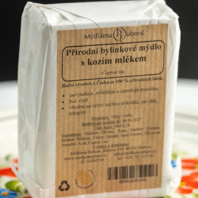 Mýdlo Kozí mléko 100 g Mýdlárna Rubens