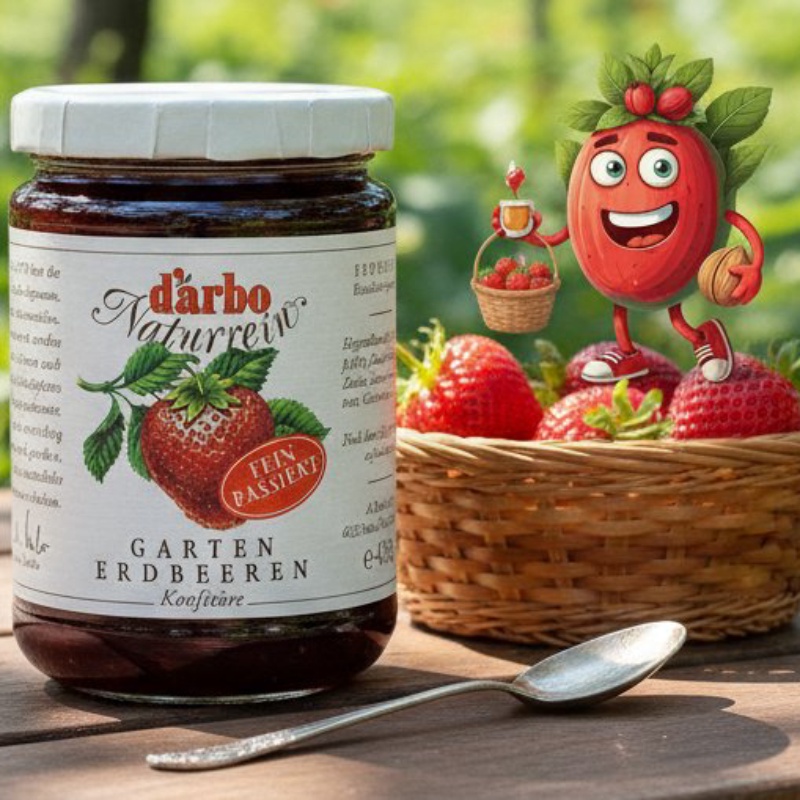 Darbo Džem zahradní jahody extra 450 g