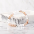 MĚSÍČNÍ KÁMEN X KŘIŠŤÁL NÁRAMEK NA RUKU KORÁLKOVÝ (UNISEX) 6