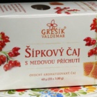 Šípkový čaj s medovou příchutí 20 n.s. přebal GREŠÍK Ovocný čaj