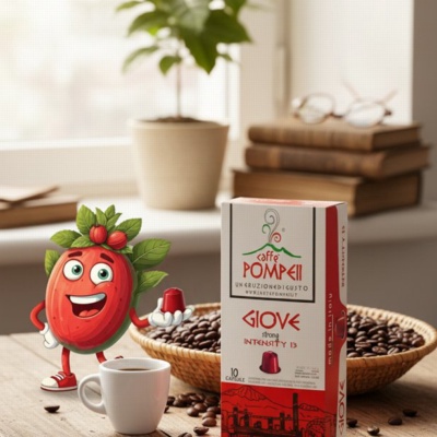 GIOVE - Kávové kapsle do kávovarů nespresso 10ks Caffe Pompeii