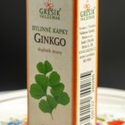 Ginkgo kapky 50 ml GREŠÍK-Z-40% líh, Bylinné kapky