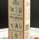 Metabolik kapky 50 ml GREŠÍK-Z-40% líh, Devatero bylin kapky