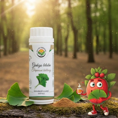 Ginkgo biloba - jinan standardizovaný extrakt kapsle 60 ks
