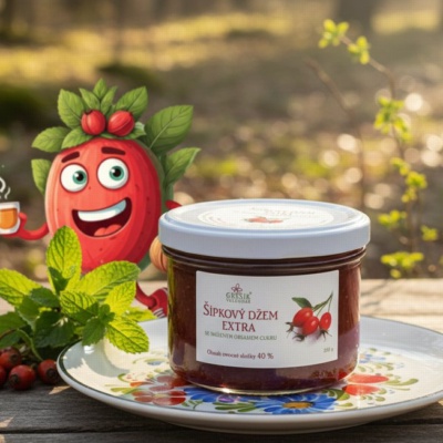 Džem Šípkový extra Speciální 220 g GREŠÍK