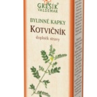 Kotvičník kapky 50 ml GREŠÍK-Z-35% líh, Bylinné kapky