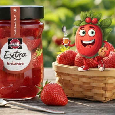 Schwartau Extra Jahodový džem 340g