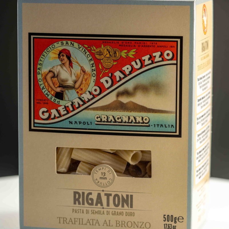 RIGATONI - Semolinové těstoviny Dapuzzo 500g