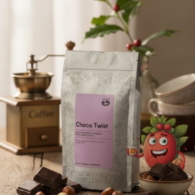 Choco Twist 150 g - káva,aromatizovaná - Oxalis