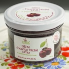 Džem z tmavých třešní extra Speciální 210 g GREŠÍK