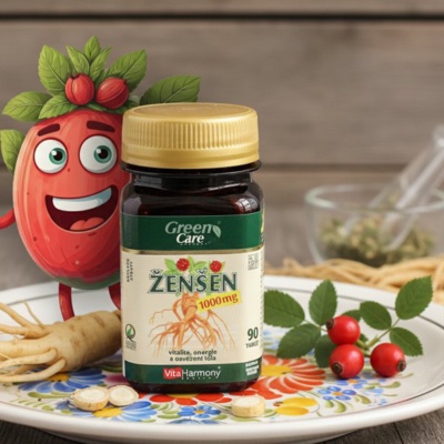 Ženšen 1000 mg (90 tbl.)