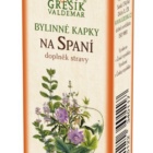 Na spaní kapky 50 ml GREŠÍK-Z-40% líh, Bylinné kapky